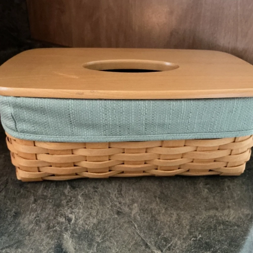 Longaberger Long Tissue Basket Set - Picture 3 of 13